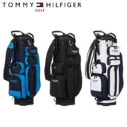 トミーヒルフィガー ゴルフ THMG4SC3 カラーブロック カート キャディバッグ ゴルフバッグ TOMMY HILFIGER【あすアト】