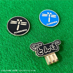 オーイ！とんぼ ゴルフ用 クリップマーカー FLANDEAVOR フランデバー ブルー,ブラック【あすアト】