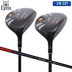 リンクス ゴルフ ブラックキャット NEW RG フェアウェイウッド 2本組(3W+5W) カーボンシャフト Lynx【あすアト】