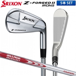 ダンロップ スリクソン Z-FORGED II アイアンセット 5本組(6-P) N.Sプロ MODUS3 TOUR 105 スチールシャフト DUNLOP SRIXON Zフォージド2【あすアト】