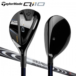 【カスタムスペック】テーラーメイド ゴルフ Qi10 レスキュー ユーティリティー NSPRO MODUS3 GOST HYBRID キューアイテン モーダス3 ゴースト Taylormade【あすアト】