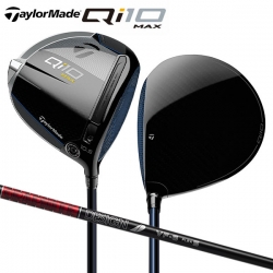 テーラーメイド ゴルフ Qi10 マックス ドライバー ツアーAD VF-6 カーボンシャフト Taylormade Max キューアイテン【あすアト】