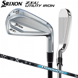 ダンロップ スリクソン ZXiU ユーティリティーアイアン Diamana ZXi for HYBRID 60 カーボンシャフト SRIXON ディアマナ【あすアト】