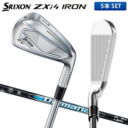 ダンロップ スリクソン ZXi4 アイアンセットアイアンセット 5本組(7-P) Diamana ZXi for IRON カーボンシャフト SRIXON ディアマナ【あすアト】