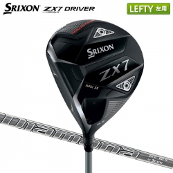 【レフティー/左用】ダンロップ スリクソン ZX7 Mk-II ドライバー Diamana ZX-II60 カーボンシャフト SRIXON ディアマナ MK2 マークII マーク2【あすアト】