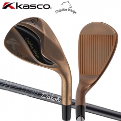 キャスコ ドルフィンウェッジ Copper DW-125G セミグースネック ウェッジ Dolphin DP-231 カーボンシャフト