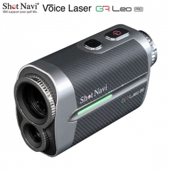 ショットナビ Voice Laser GR Leo PRO レーザー距離計 Carbon Gray