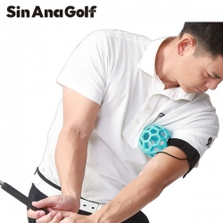 【送料無料】SIN ANA GOLF 坂本式ボール練習器 SIN ANA BALL 練習器具 ブルー×ブラック