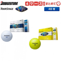 【4ケース販売】 ブリヂストン ゴルフ ツアーステージ V10 ゴルフボール BRIDGESTONE
