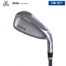 リンクス ゴルフ SS アイアンセット 5本組 (6-P) オリジナル カーボンシャフト Lynx SSアイアン ハイバンス